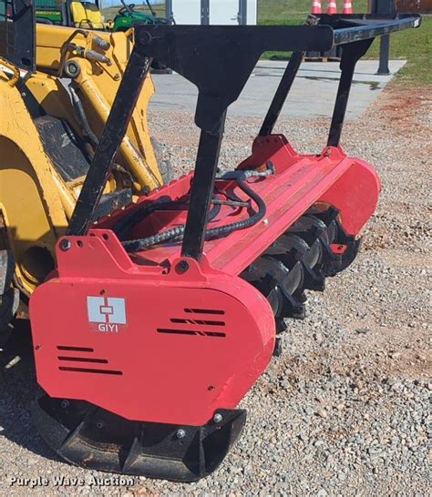 giyi skid steer auger|2024 giyi skid steer mulcher.